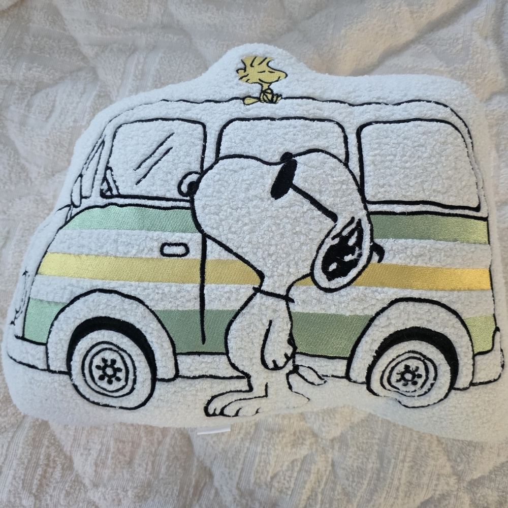 Snoopy and Woodstock Pillow